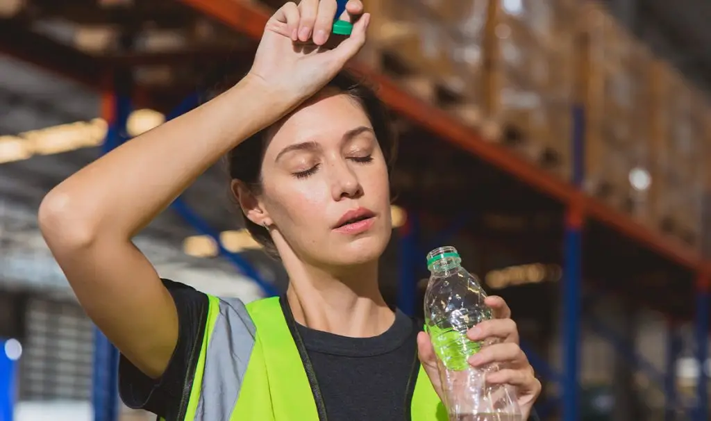 Person Hydrating